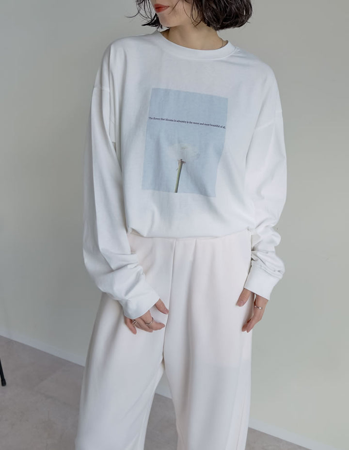 ≪20日11:59まで！期間限定ポイント10%UP対象≫[2025AW COLLECTION]フォトプリントアソート長袖Ｔシャツ[mb] トップス 人気レディースファッション通販 リエディ