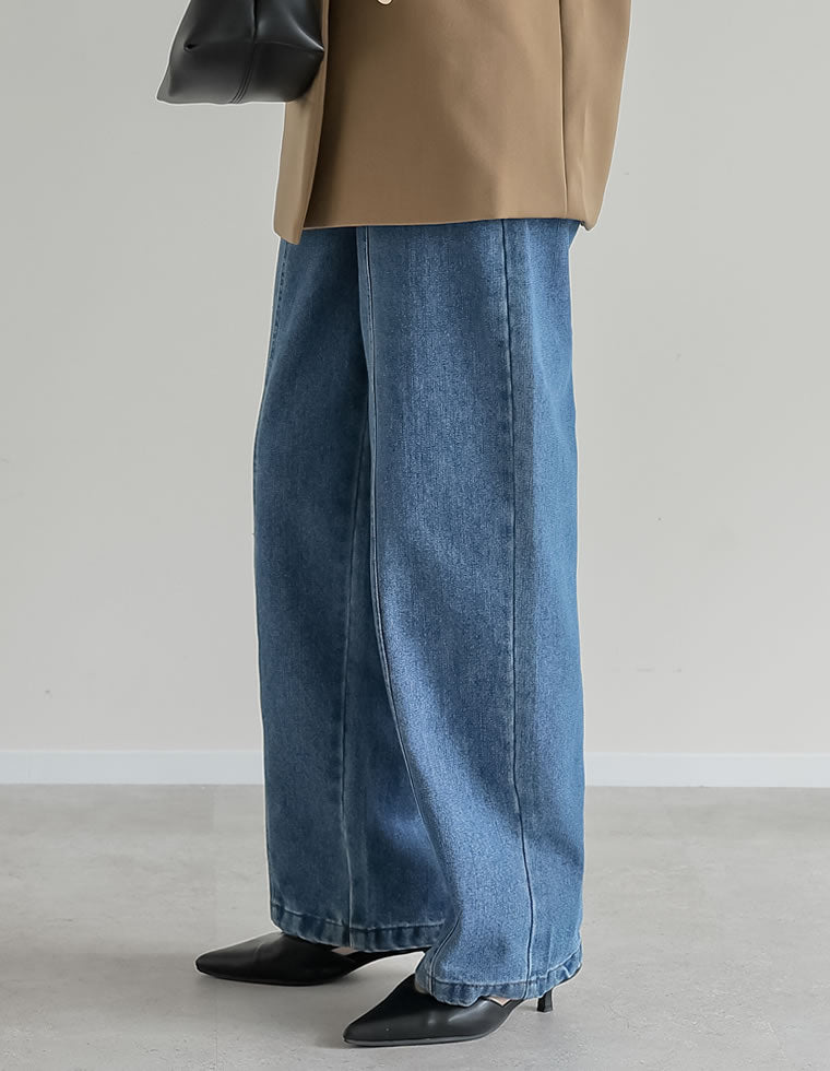 ウエストアシンメトリーデニムパンツ - パンツ通販 | 人気レディース