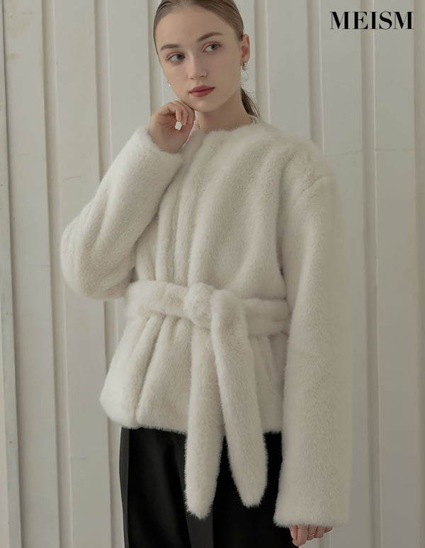 [2025-26 WINTER COLLECTION][MEISM by Re:EDIT]フォーファーノーカラーミドルコート