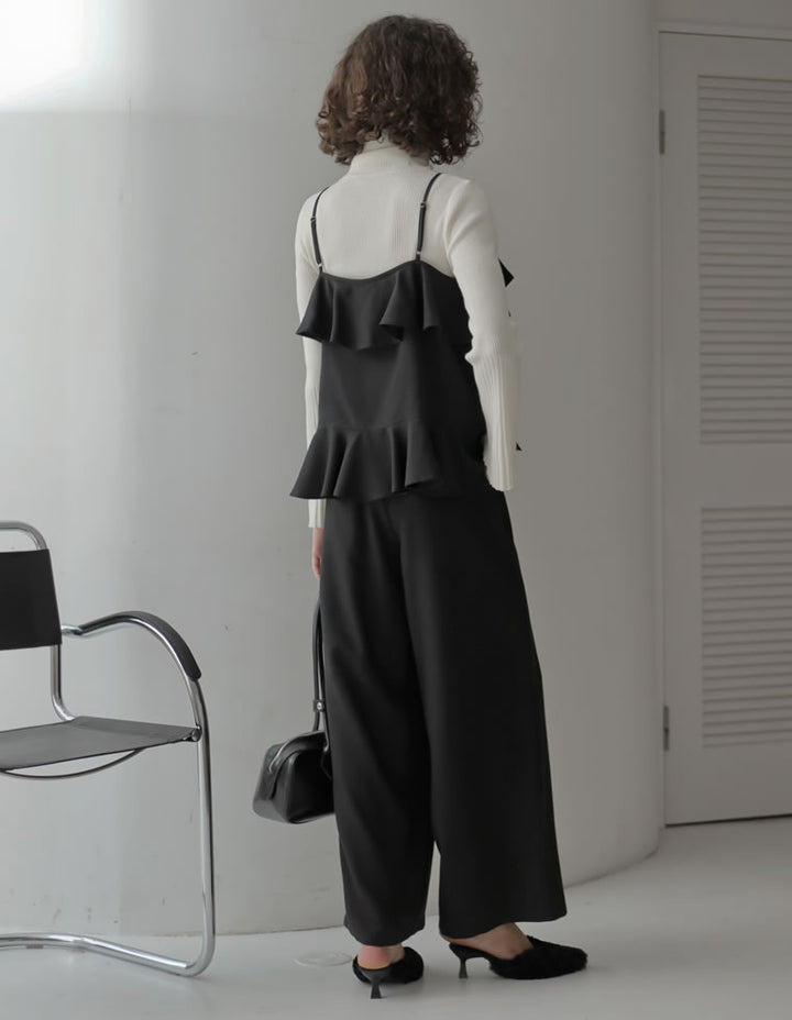 [2025 WINTER COLLECTION][アンチピリング][低身長/高身長サイズ有]ヘリンボーン微起毛ルーズパンツ パンツ 人気レディースファッション通販 リエディ