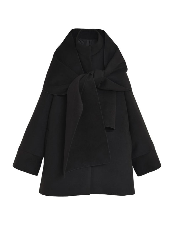 [2025 WINTER PRE ORDER][2点セット]フェイクウールスタンドカラーストール付きミドルコート ジャケット/アウター 人気レディースファッション通販 リエディ