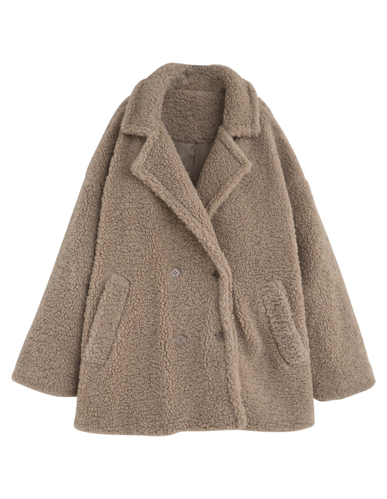 ボアダブルミドルチェスターコート - ジャケット/アウター通販 | 人気