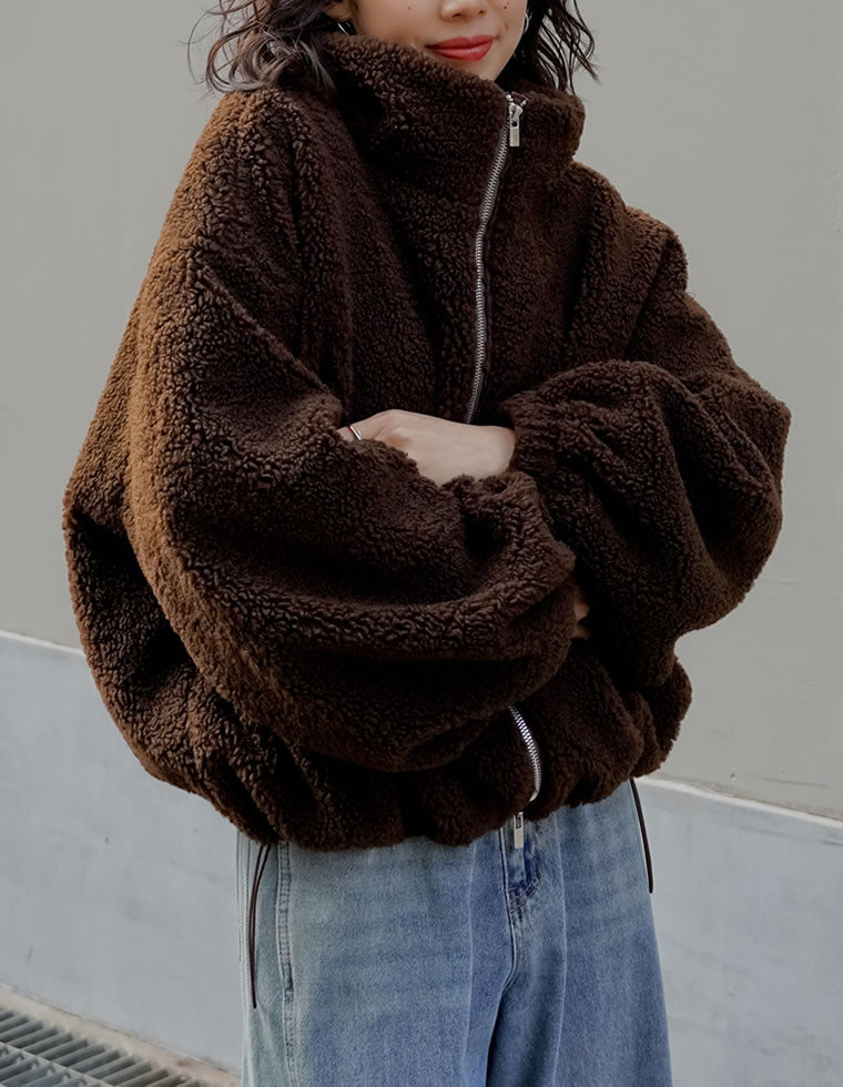 00s vintage ADIDAS 短丈 ダブルジップ ジップアップ ブルゾン ボアドロスト付きダブルジップブルゾン - ジャケット/アウター通販