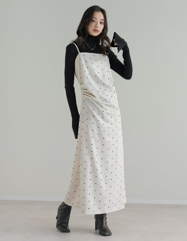 カットジョーゼットキャミワンピース - ワンピース通販 | 人気