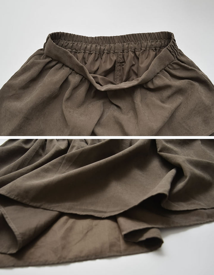 ピーチタフタティアードスカート スカート 人気レディースファッション通販 リエディ