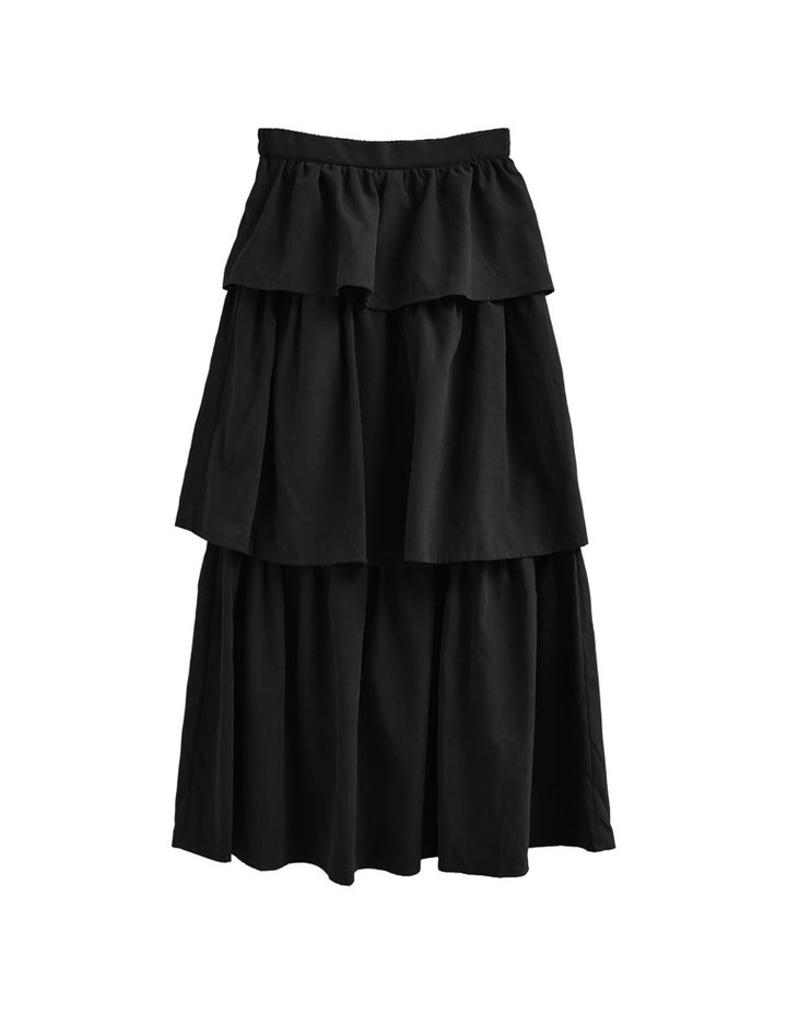 ピーチタフタティアードスカート スカート 人気レディースファッション通販 リエディ