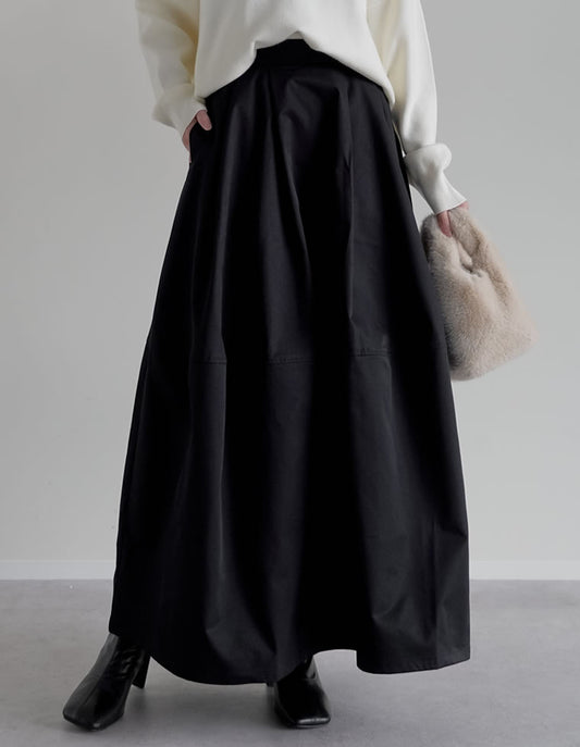 ツイルタックコクーンスカート