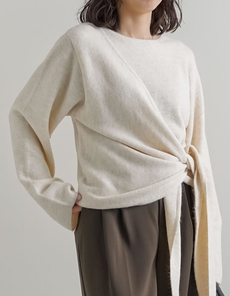 カシミヤタッチカシュクールニットアップ - セットアップ通販 | 人気