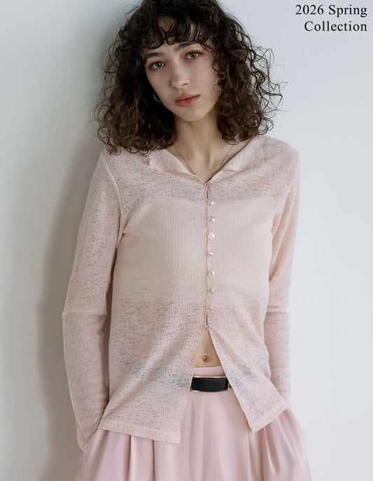 シアーカットレースカーディガン[mb] トップス 人気レディースファッション通販 リエディ