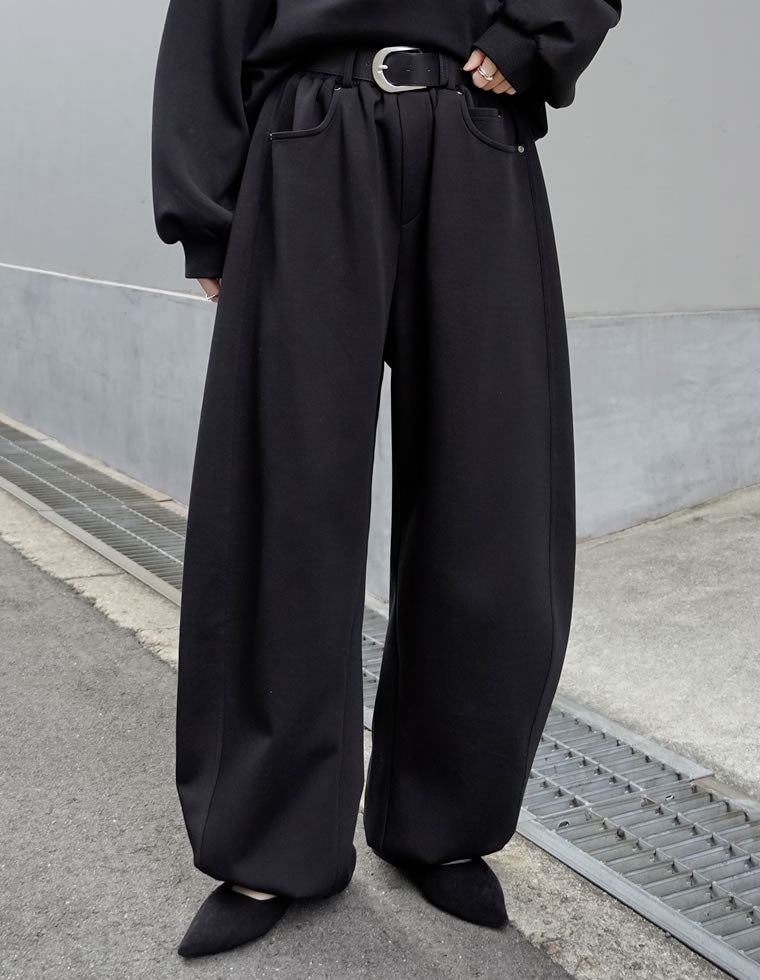 リベット付きダンボールワイドパンツ - パンツ通販 | 人気レディース