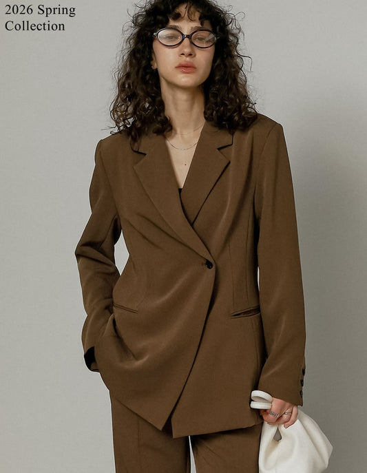 [2026S/S COLLECTION]ツイルラップデザインジャケット ジャケット/アウター 人気レディースファッション通販 リエディ