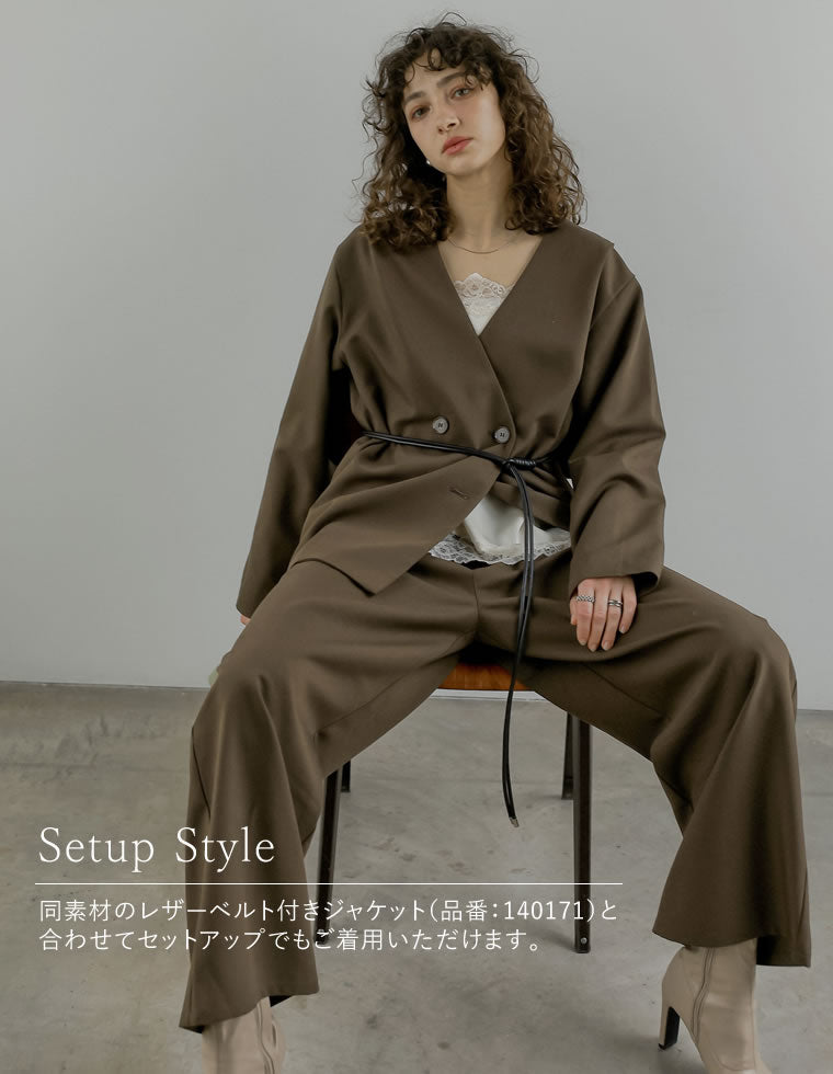 ツイルツータックワイドパンツ - パンツ通販 | 人気レディース