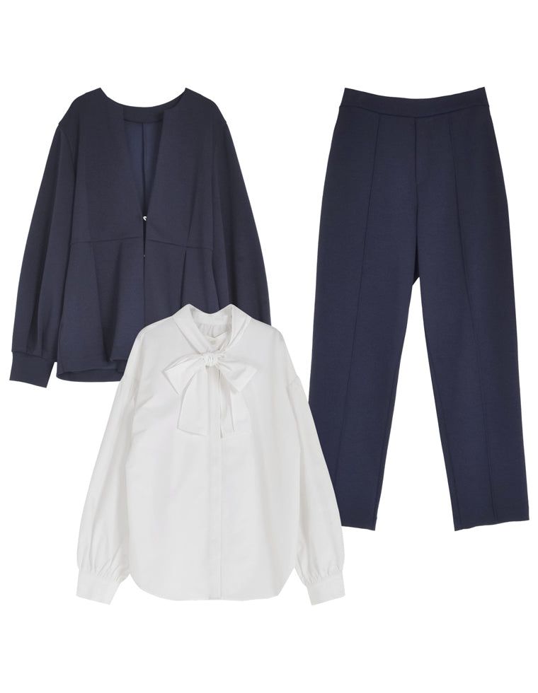 セットアップの人気ランキング ネイビーM | 人気レディース