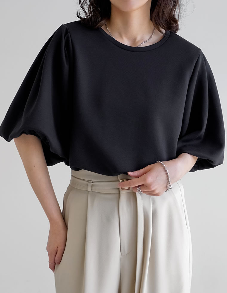 ドゥロワー 美品バルーン袖トップス38 tw00012.jpg