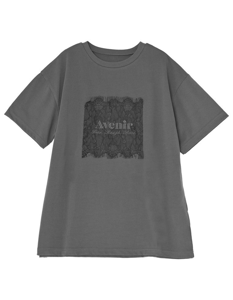 レース刺繍ロゴTシャツ - トップス通販 | 人気レディースファッション