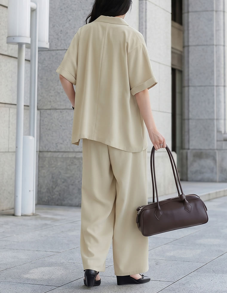 ジョーゼットオーバーサイズ半袖ジャケット - トップス通販 | 人気