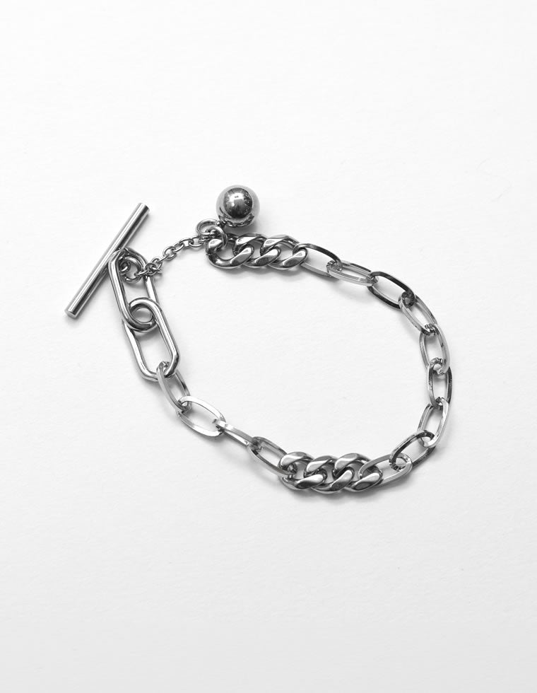 ミックスチェーンマンテルブレスレット - アクセサリー通販 | 人気