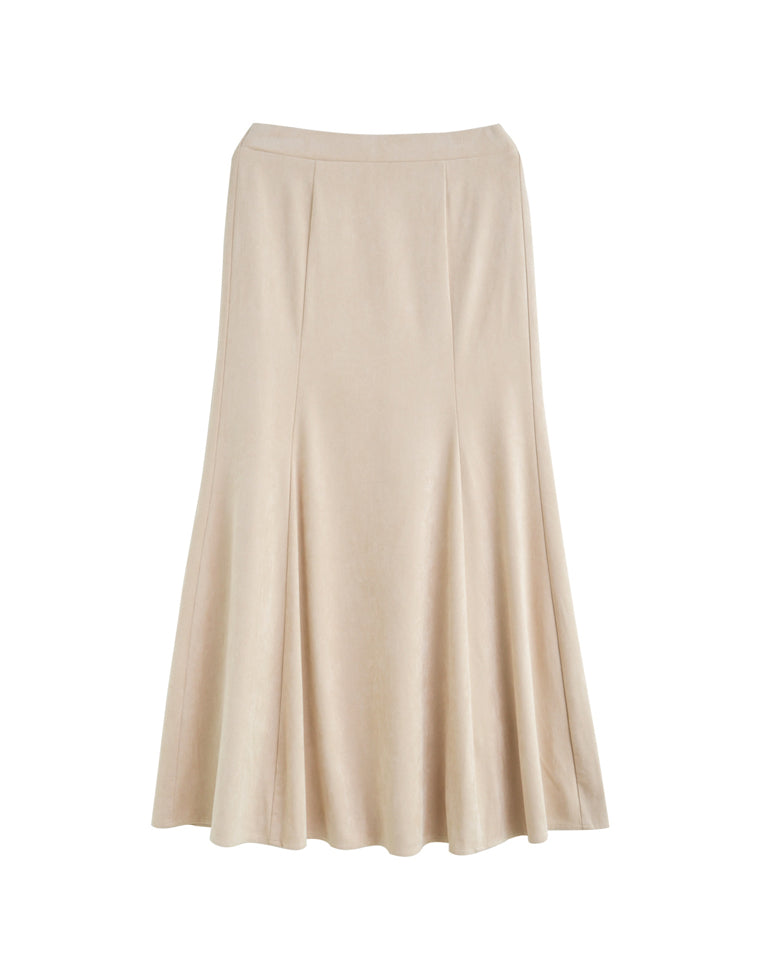 フェイクスウェードマーメイドスカート