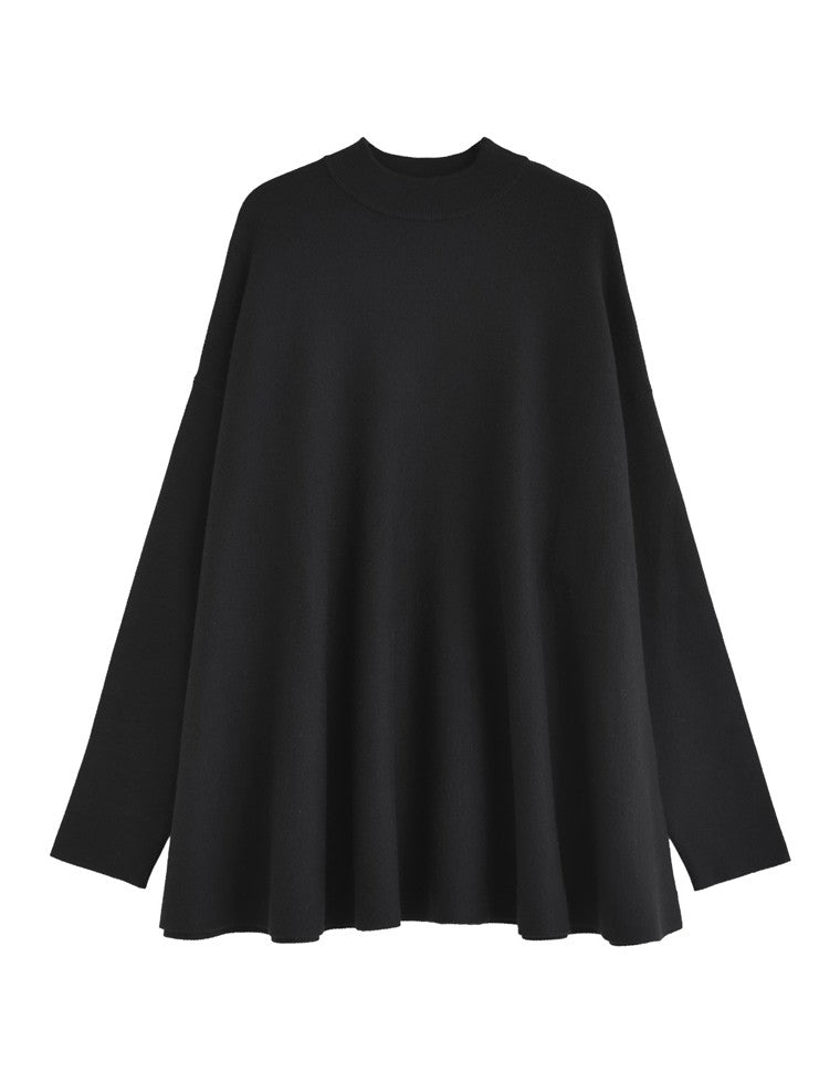 テントラインニットトップス