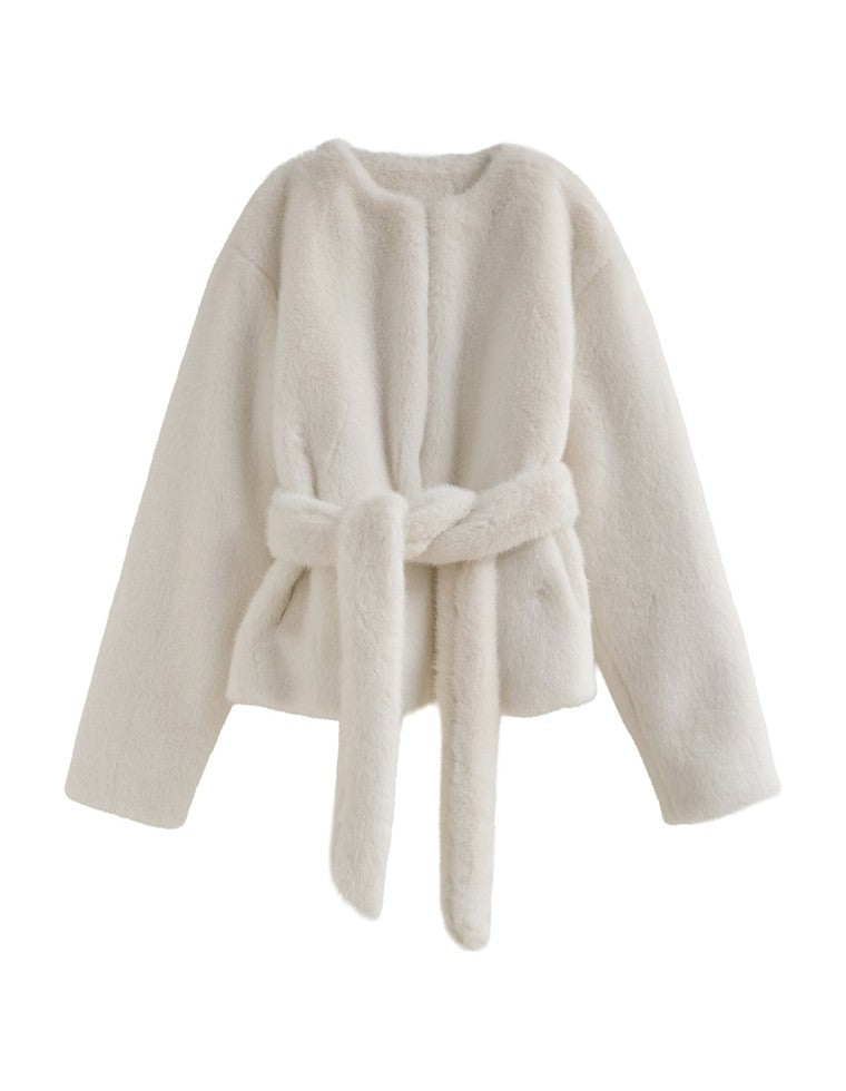 フォーファーノーカラーミドルコート