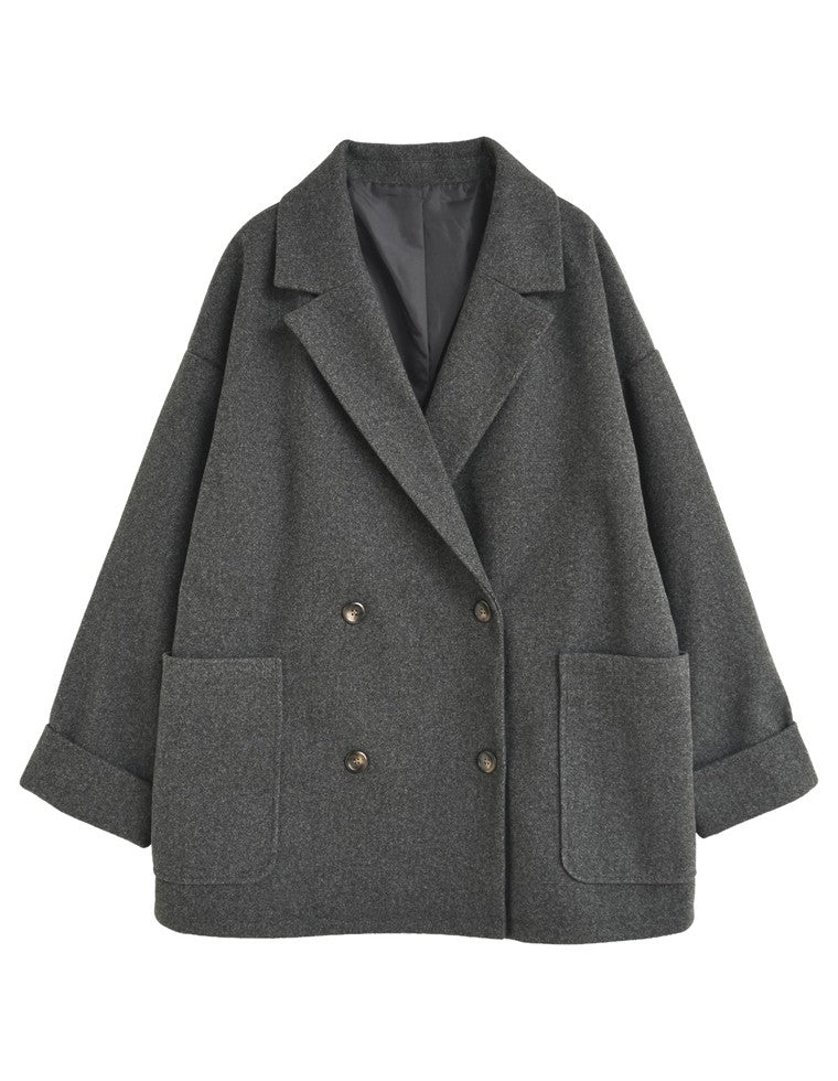 ルーズダブルテーラードジャケット