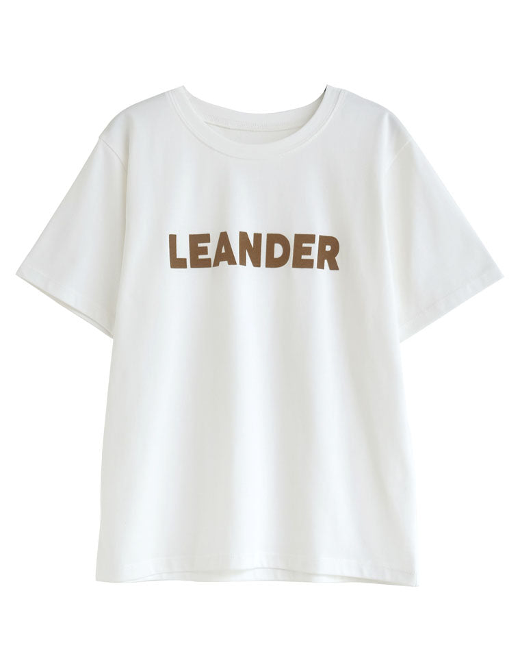 フロッキーゴシックロゴTシャツ