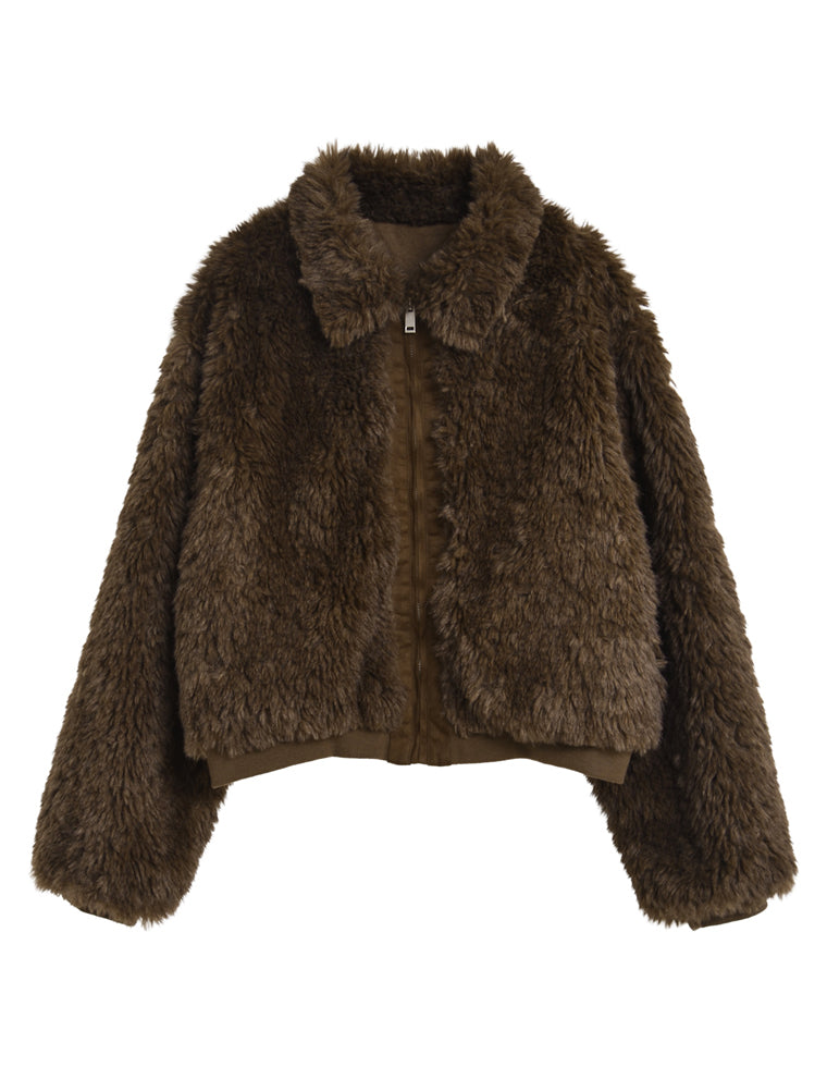 カーリーフォーファーブルゾン