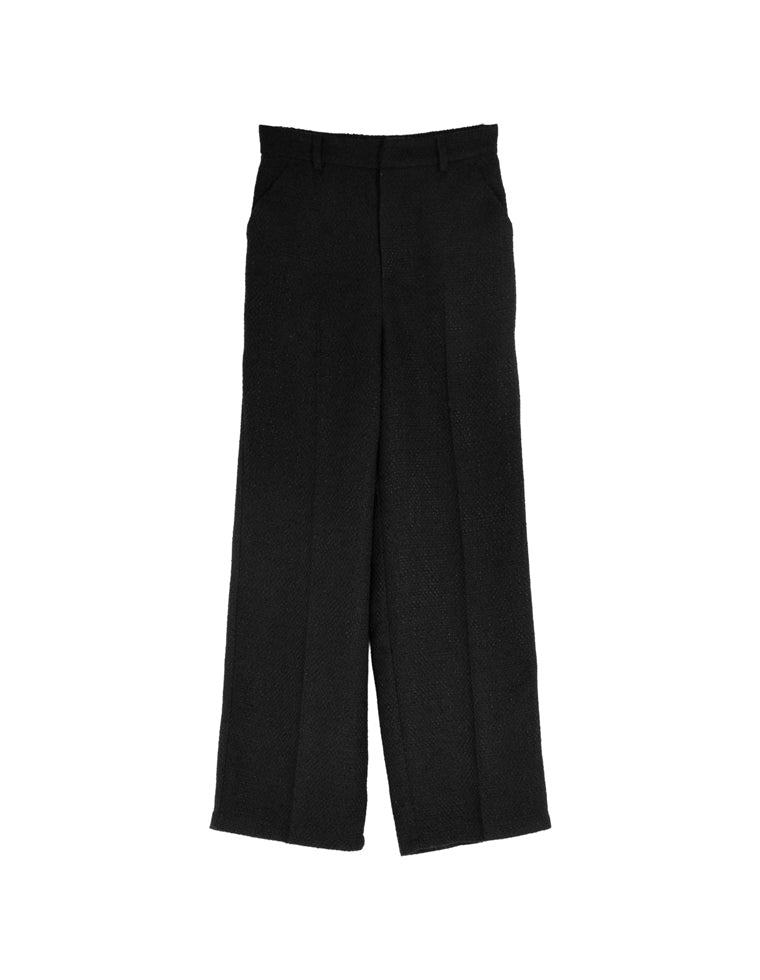 ツイードストレートパンツ