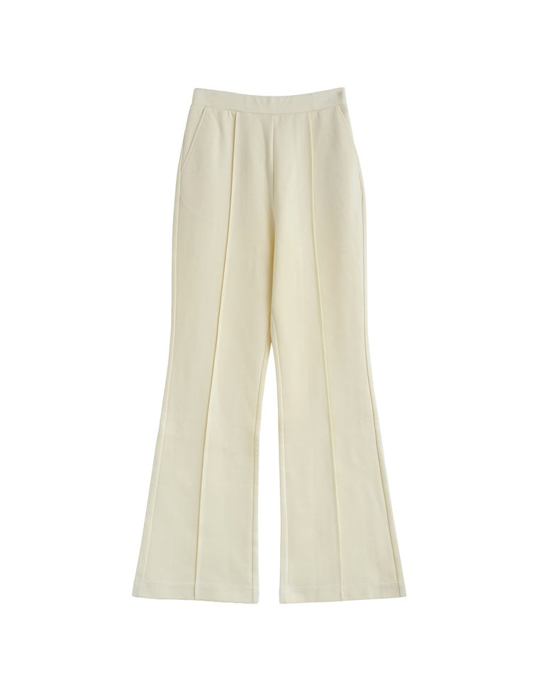 ストレッチポンチキックフレアパンツ