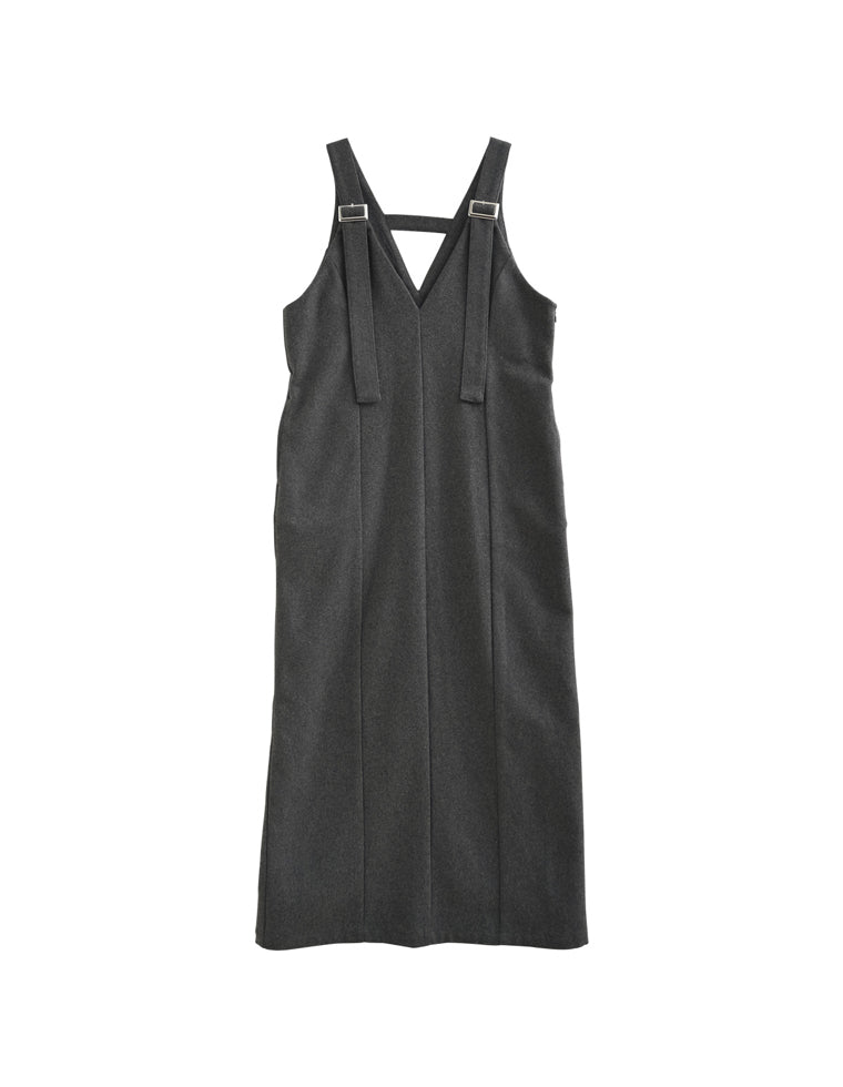 ウールライクジャンパースカート