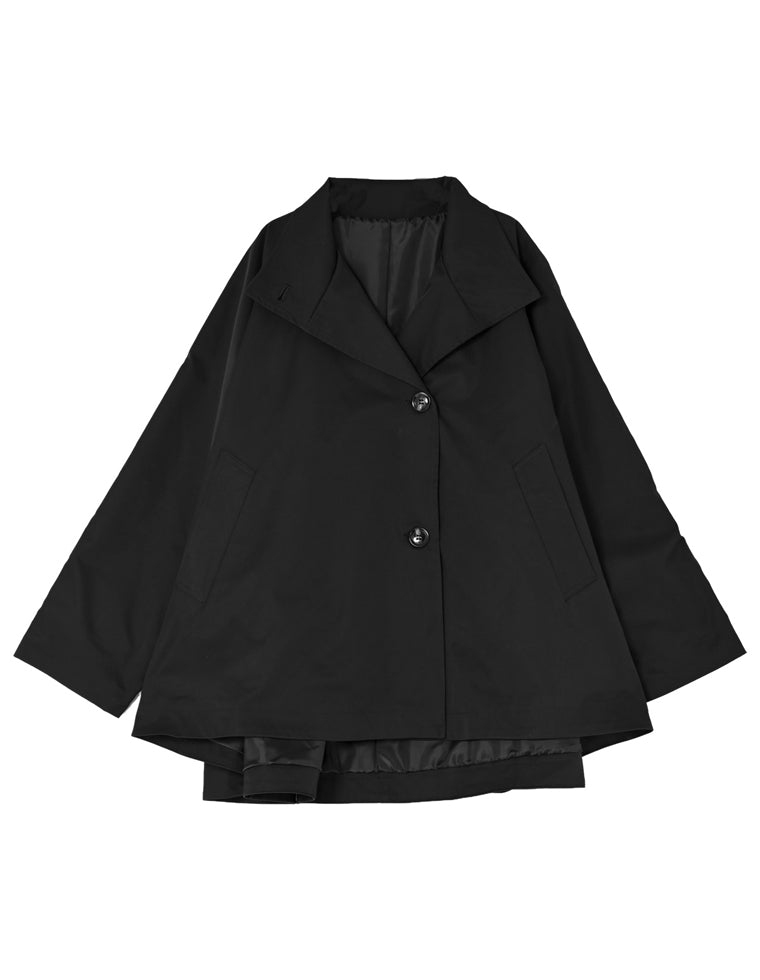 ツイルポンチョライクコート