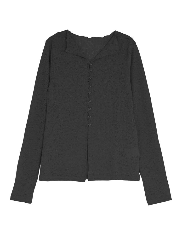 シアーカットレースカーディガン