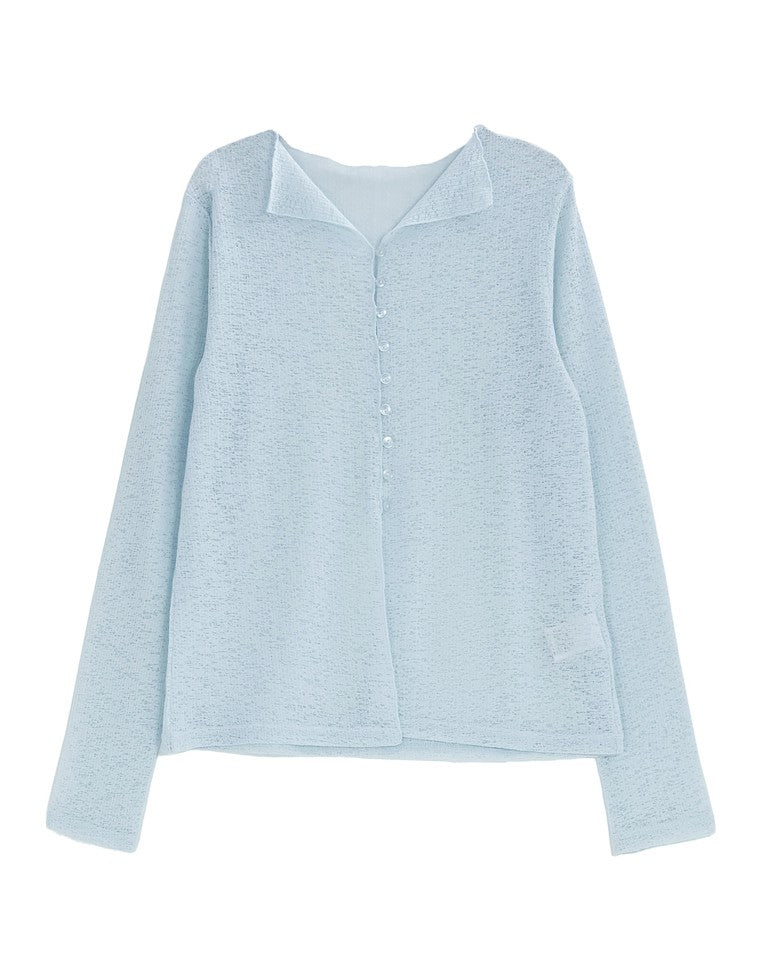 シアーカットレースカーディガン