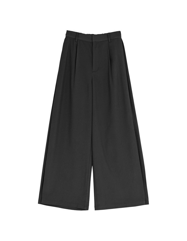 ツイルサイドタックストレートパンツ