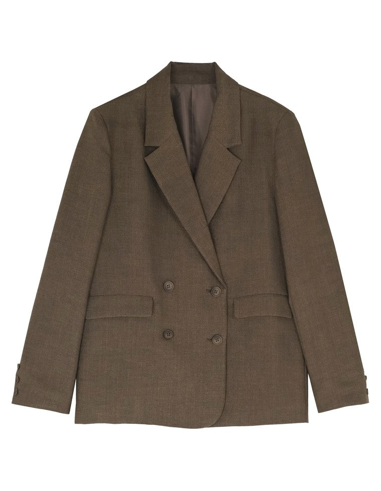 ホップサックダブルテーラードジャケッ