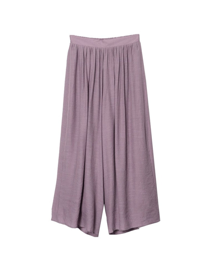 [涼感]楊柳生地スカンツワイドパンツ パンツ レディースファッション通販 リエディ