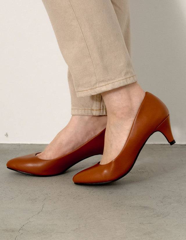 5.5cmヒール4層クッションソールパンプス