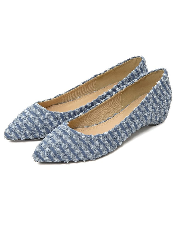 インヒールフラットパンプス シューズ レディースファッション通販 リエディ