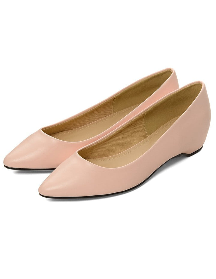 インヒールフラットパンプス シューズ レディースファッション通販 リエディ