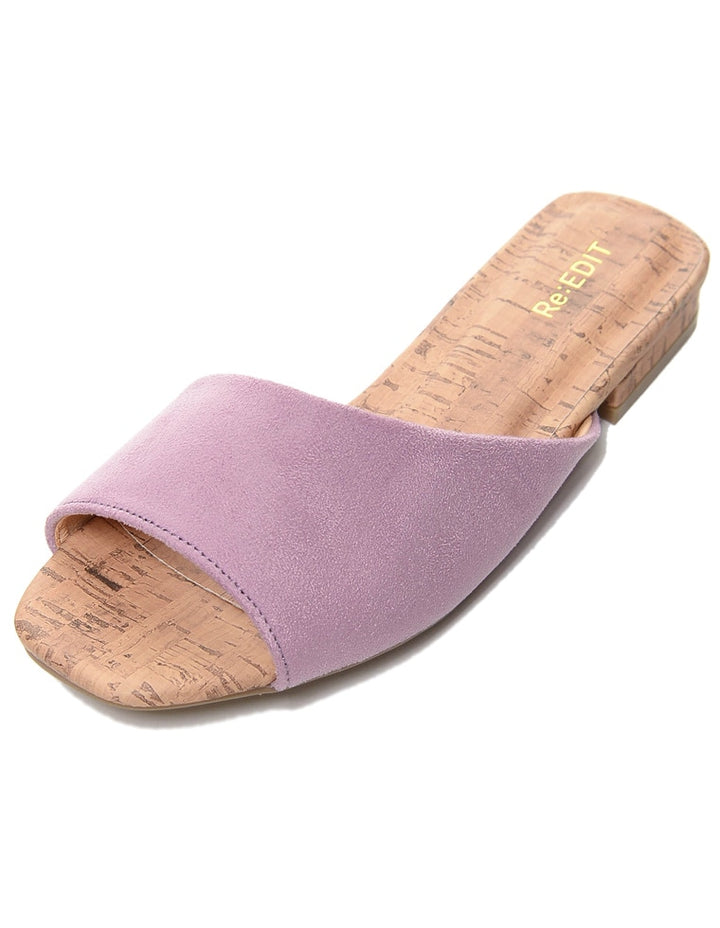 アシンメトリーフラットカラーサンダル シューズ レディースファッション通販 リエディ