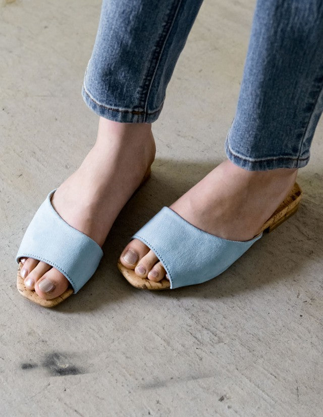 アシンメトリーフラットカラーサンダル シューズ レディースファッション通販 リエディ