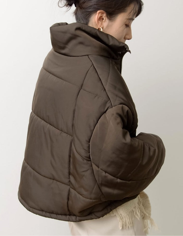 ダウンライクルーズドルマン中綿ジャケット ジャケット/アウター レディースファッション通販 リエディ
