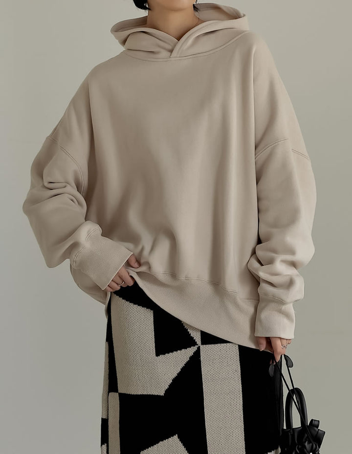 ビッグシルエット裏起毛パーカー トップス レディースファッション通販 リエディ