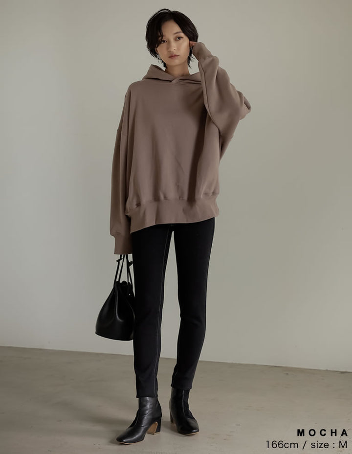 ビッグシルエット裏起毛パーカー トップス レディースファッション通販 リエディ