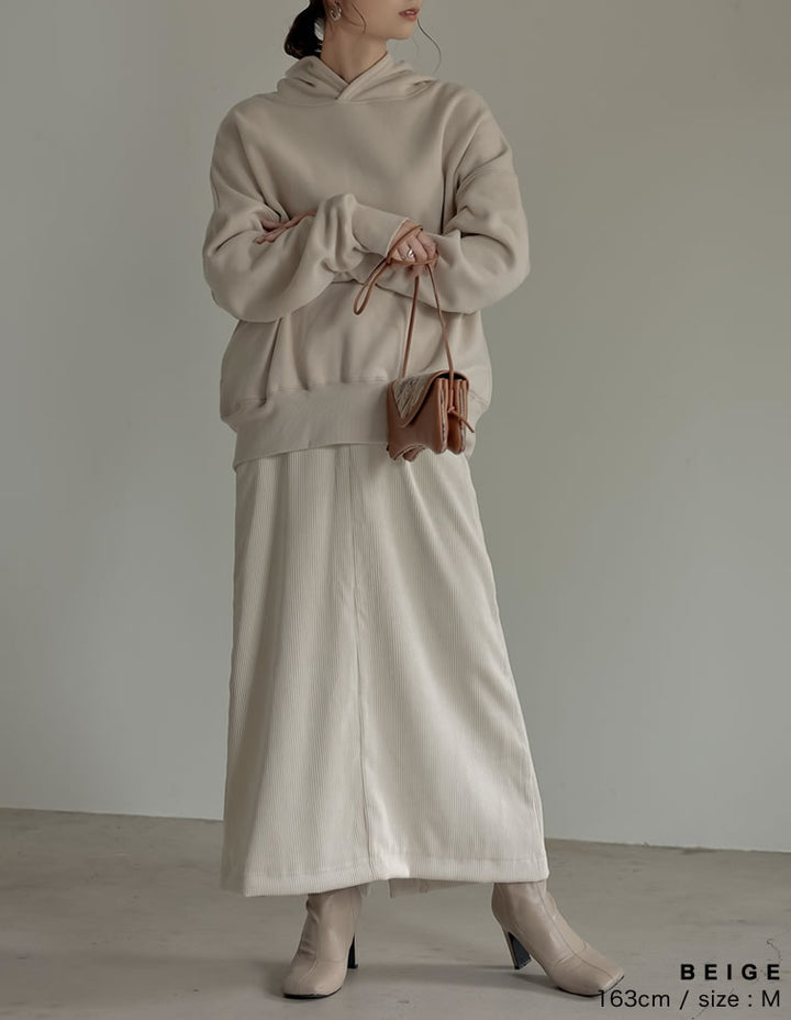 ビッグシルエット裏起毛パーカー トップス レディースファッション通販 リエディ