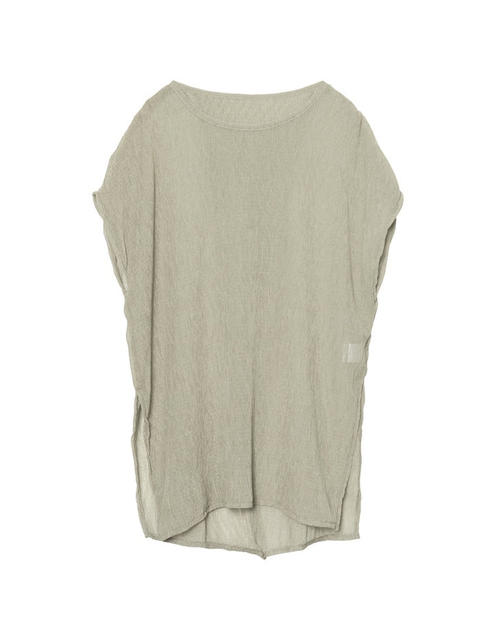 バックスリットクリンクルシアーチュニック トップス レディースファッション通販 リエディ