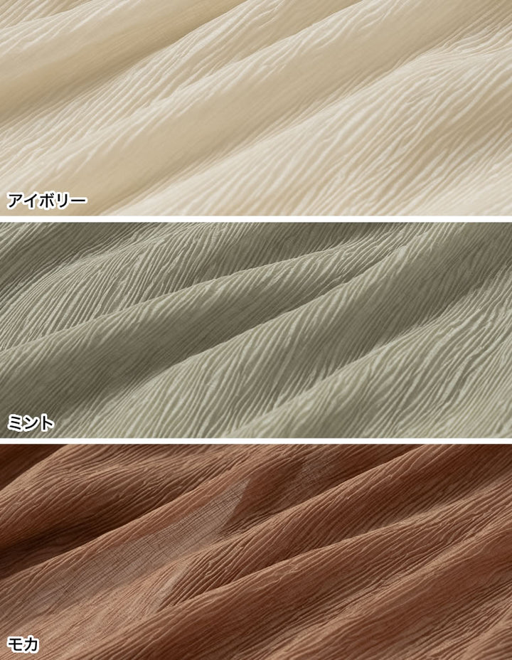 バックスリットクリンクルシアーチュニック トップス レディースファッション通販 リエディ