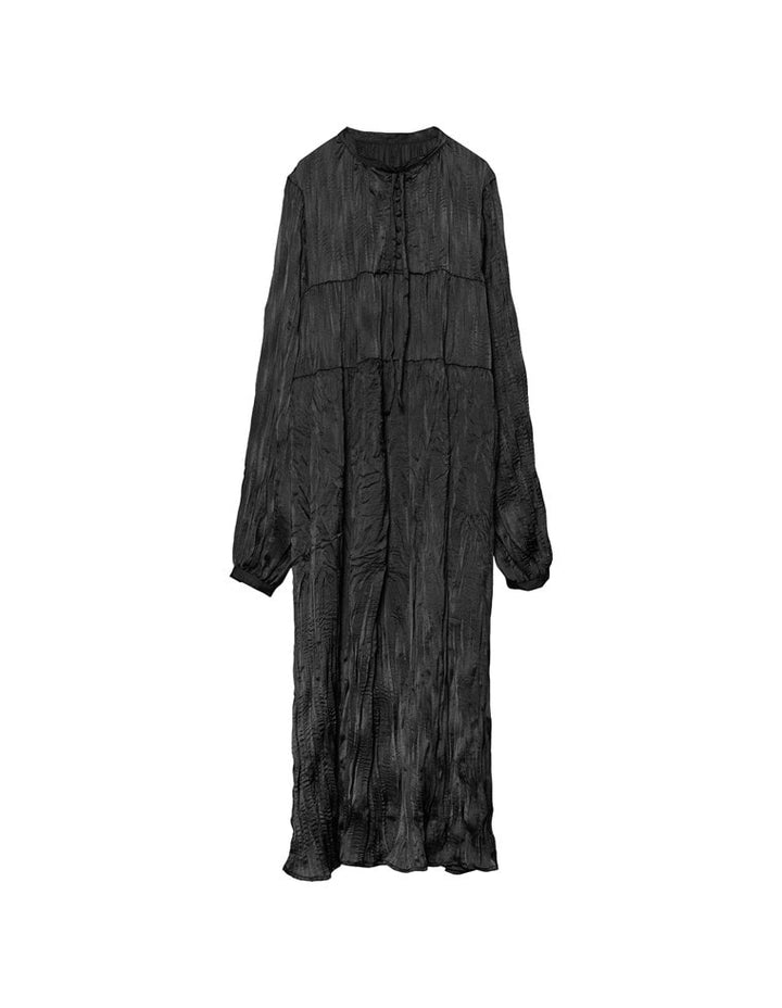 [低身長/高身長サイズ有]ヴィンテージサテンボリュームスリーブワッシャーワンピース ワンピース レディースファッション通販 リエディ