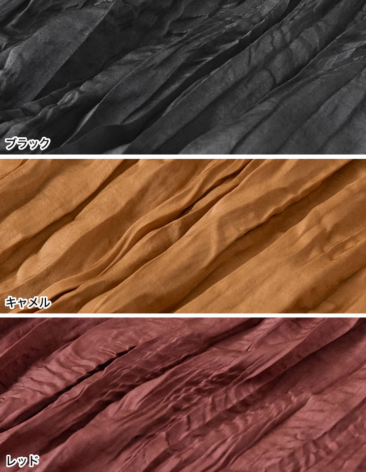 [低身長/高身長サイズ有]ヴィンテージサテンボリュームスリーブワッシャーワンピース ワンピース レディースファッション通販 リエディ