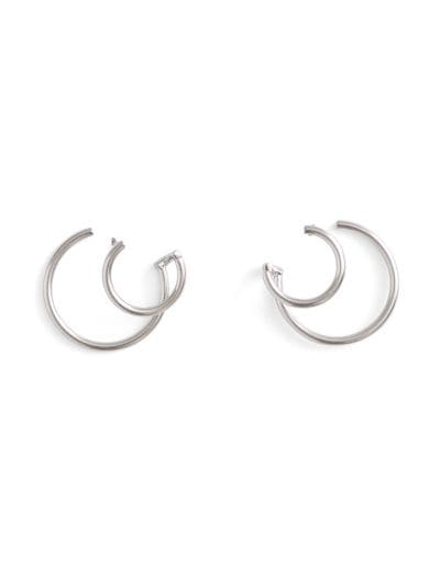 ダブルパイプピアス[返品交換不可] アクセサリー レディースファッション通販 リエディ